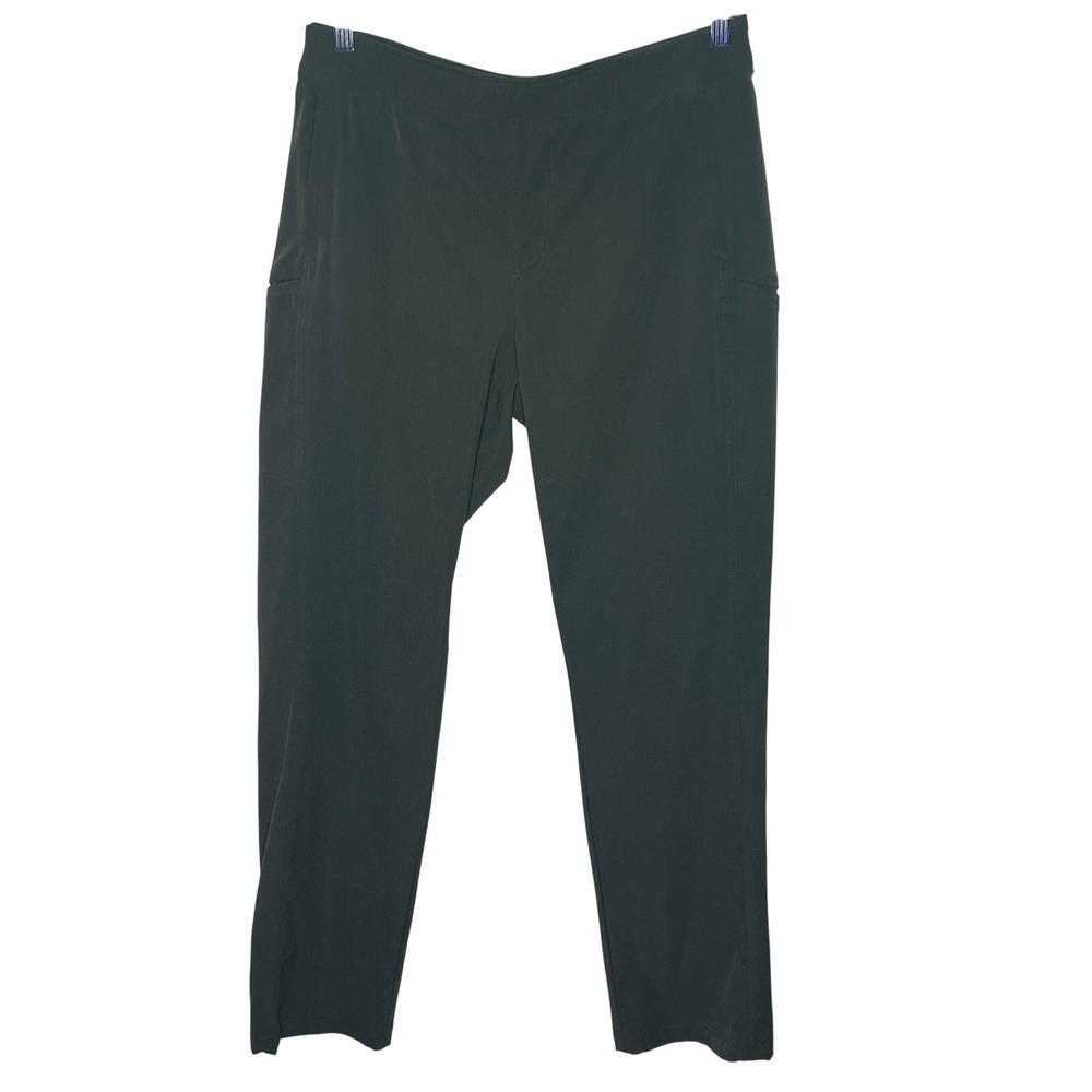 KUHL Hiking Pants Khaki Green Cargo Outdoor Adventure Size Large